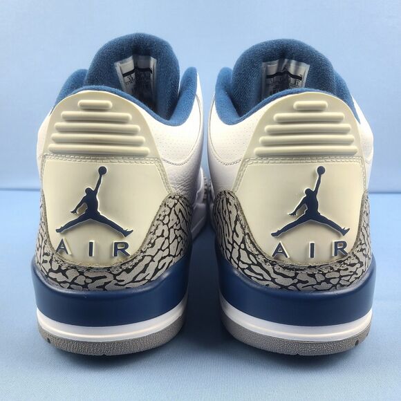Air Jordan 3 Retro 2011 Mens Size 13 "True Blue" Basketball Sneakers 136064-104 - Picture 2 of 16